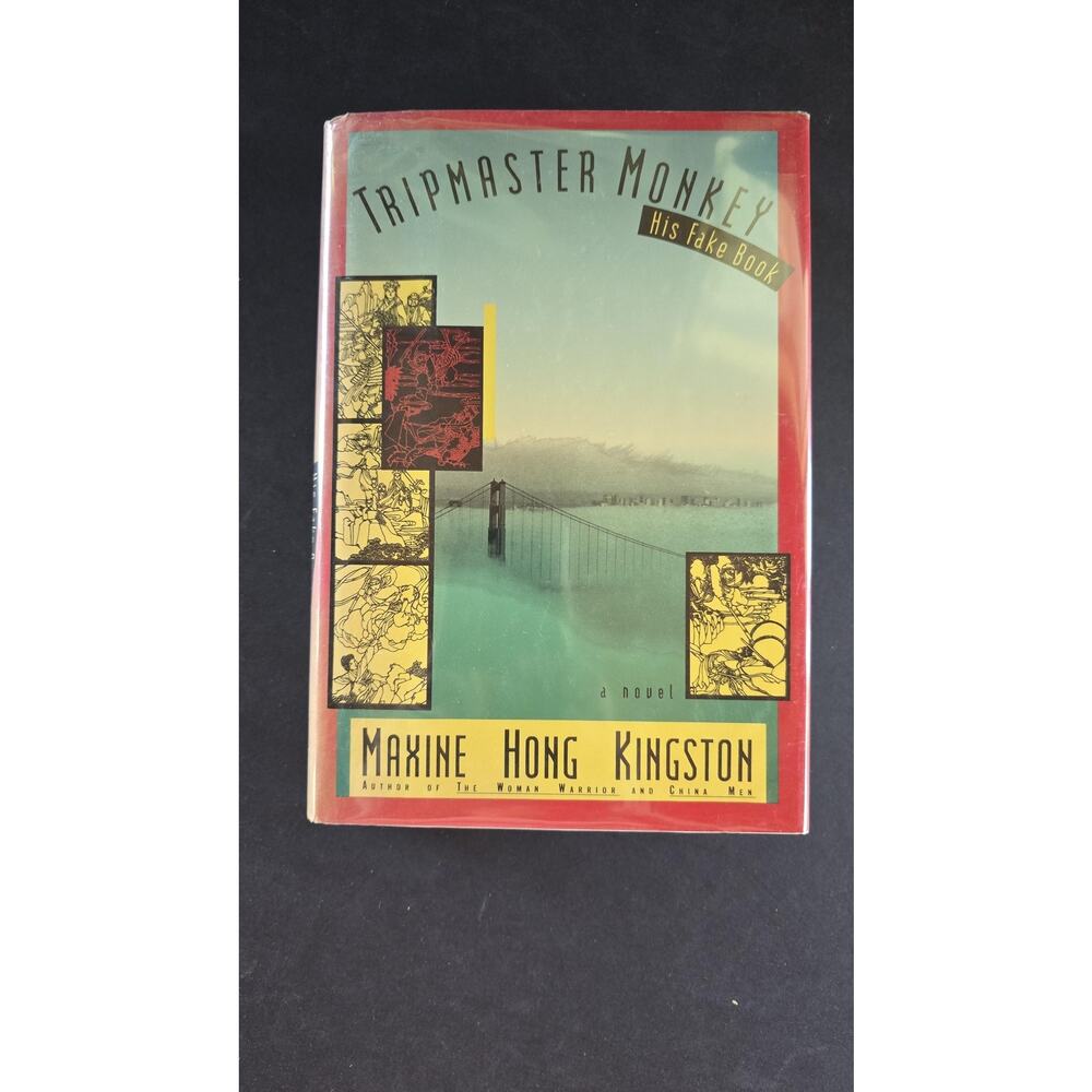 Vintage 1989 Tripmaster Monkey His Fake Book Maxine Hong Kingston Signed 1st HC